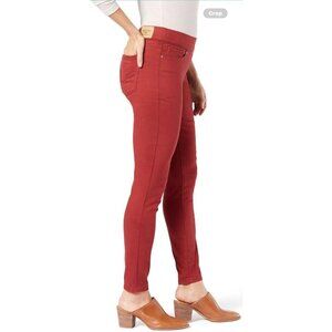 SIGNATURE by LEVI STRAUSS & CO. GOLD WOMENS TOTALLY SHAPING PULL ON SKINNY JEANS